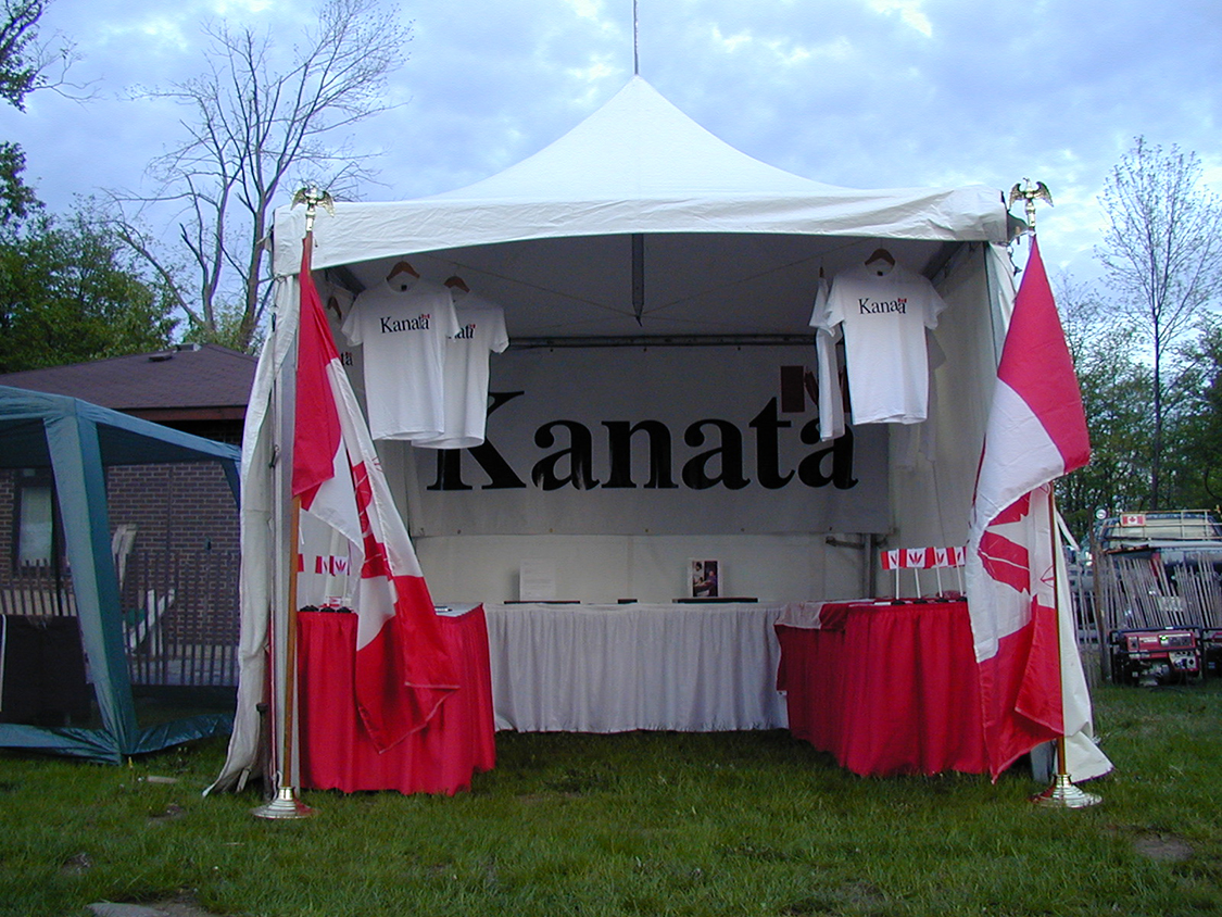 Kanata Booth at Odawa Powwow 1